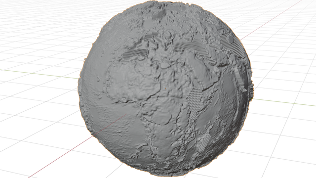 Earth 3D model by NASA