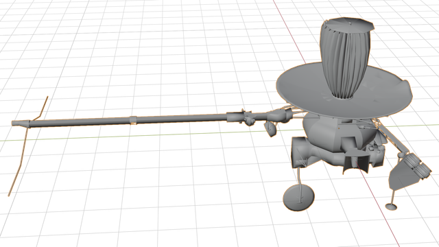 Galileo 3D model by NASA