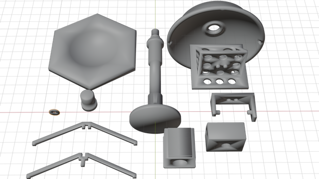 Ka-Band Satellite Beacon Receiver 3D model