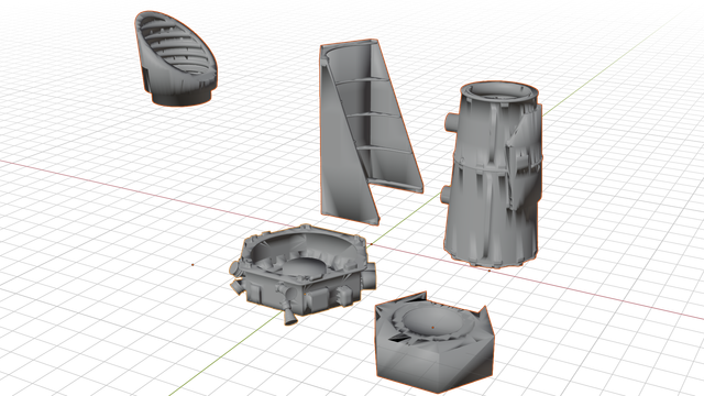 Kepler 1-33 scale 3D model