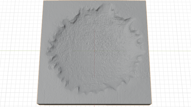 Mars - Victoria Crater 3D model