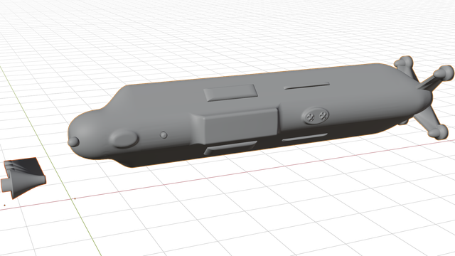 NIAC Titan Sub 3D model