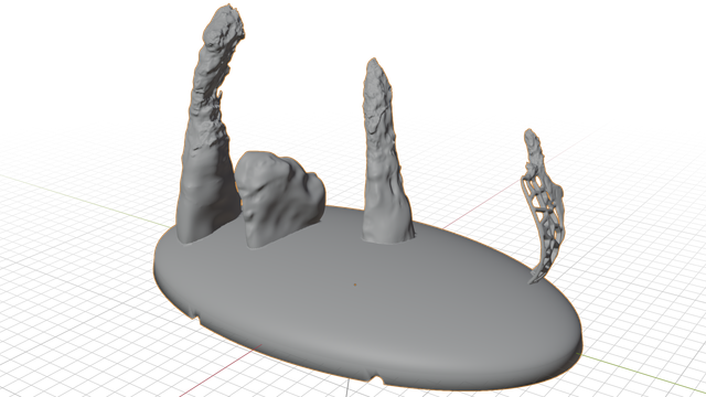 Pillars of Creation 3D model