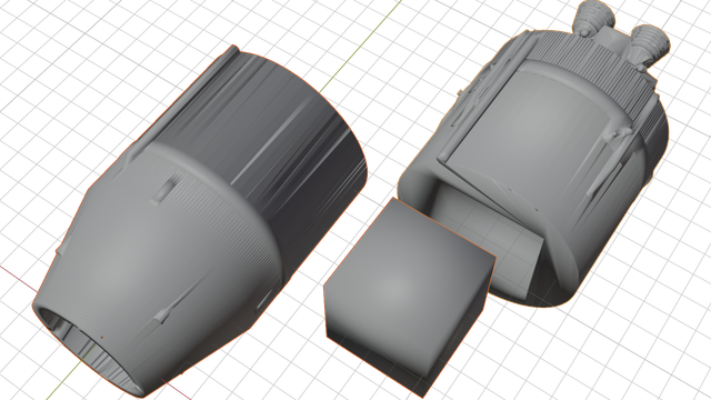 Saturn V - Stage 2 3D model