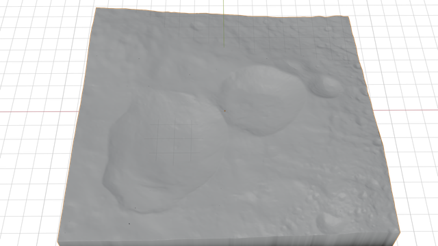 Vesta - Snowman Craters 3D model by NASA