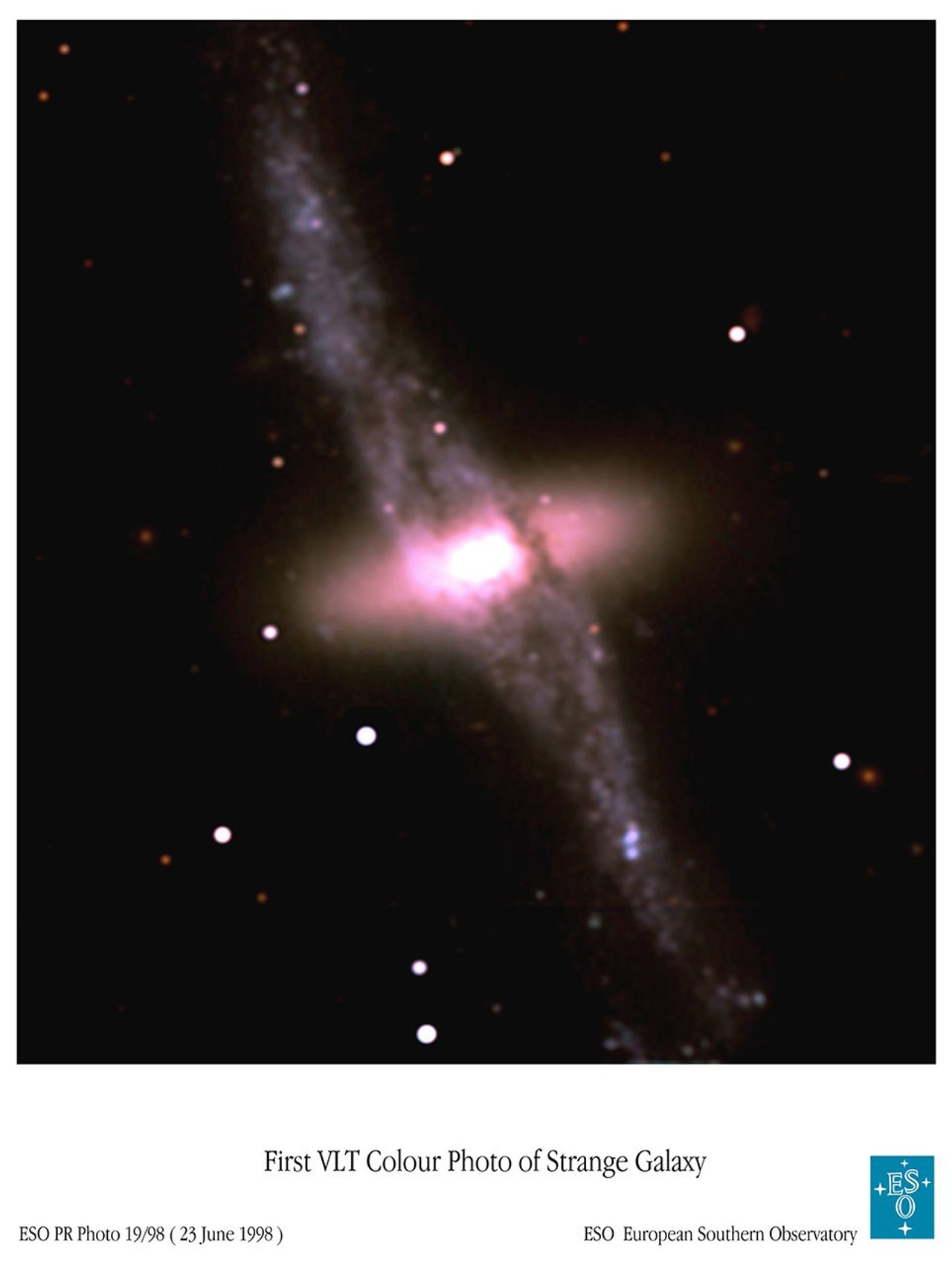 NGC 4650A: Strange Galaxy and Dark Matter