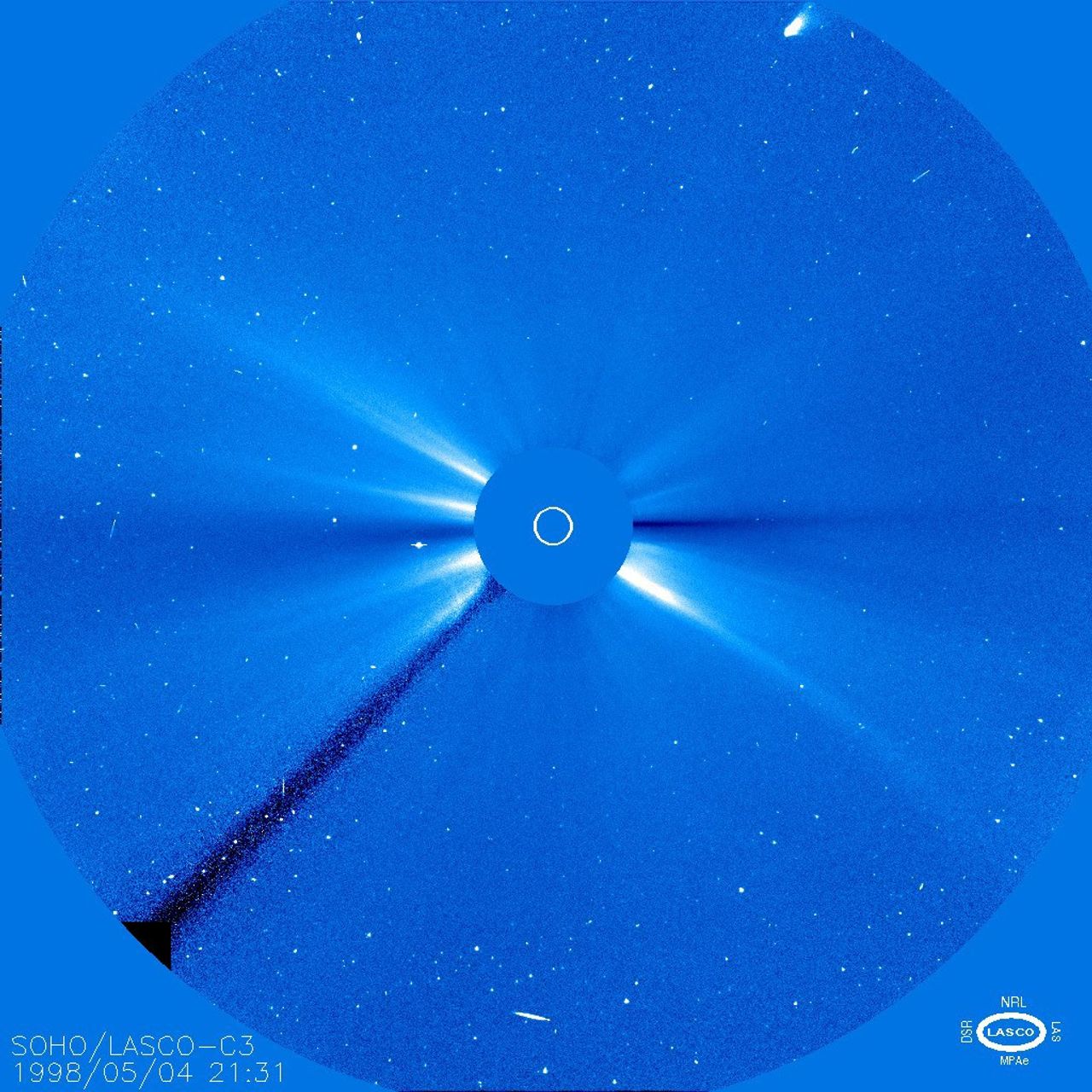 Discovery Image: Comet SOHO (1998 J1)