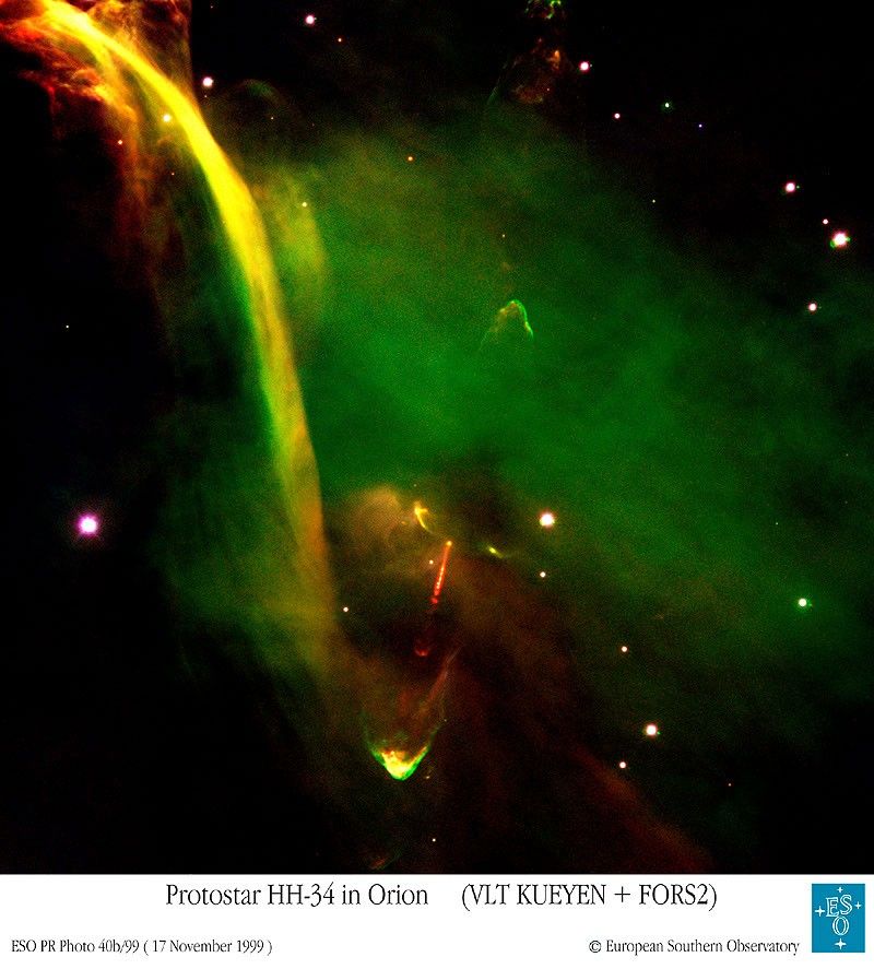 Arcs and Jets in Herbig-Haro 34