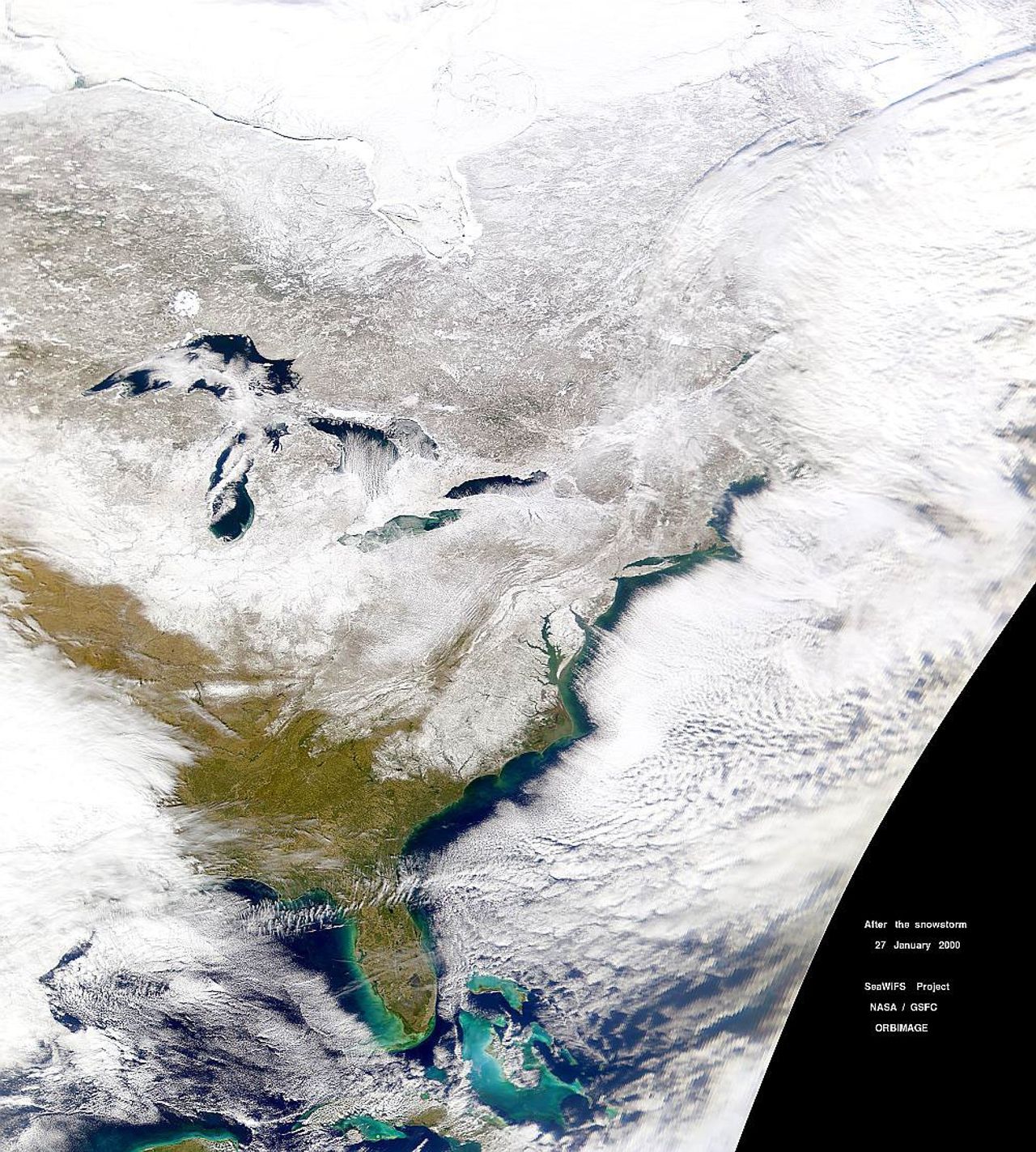 Snowstorm on Planet Earth
