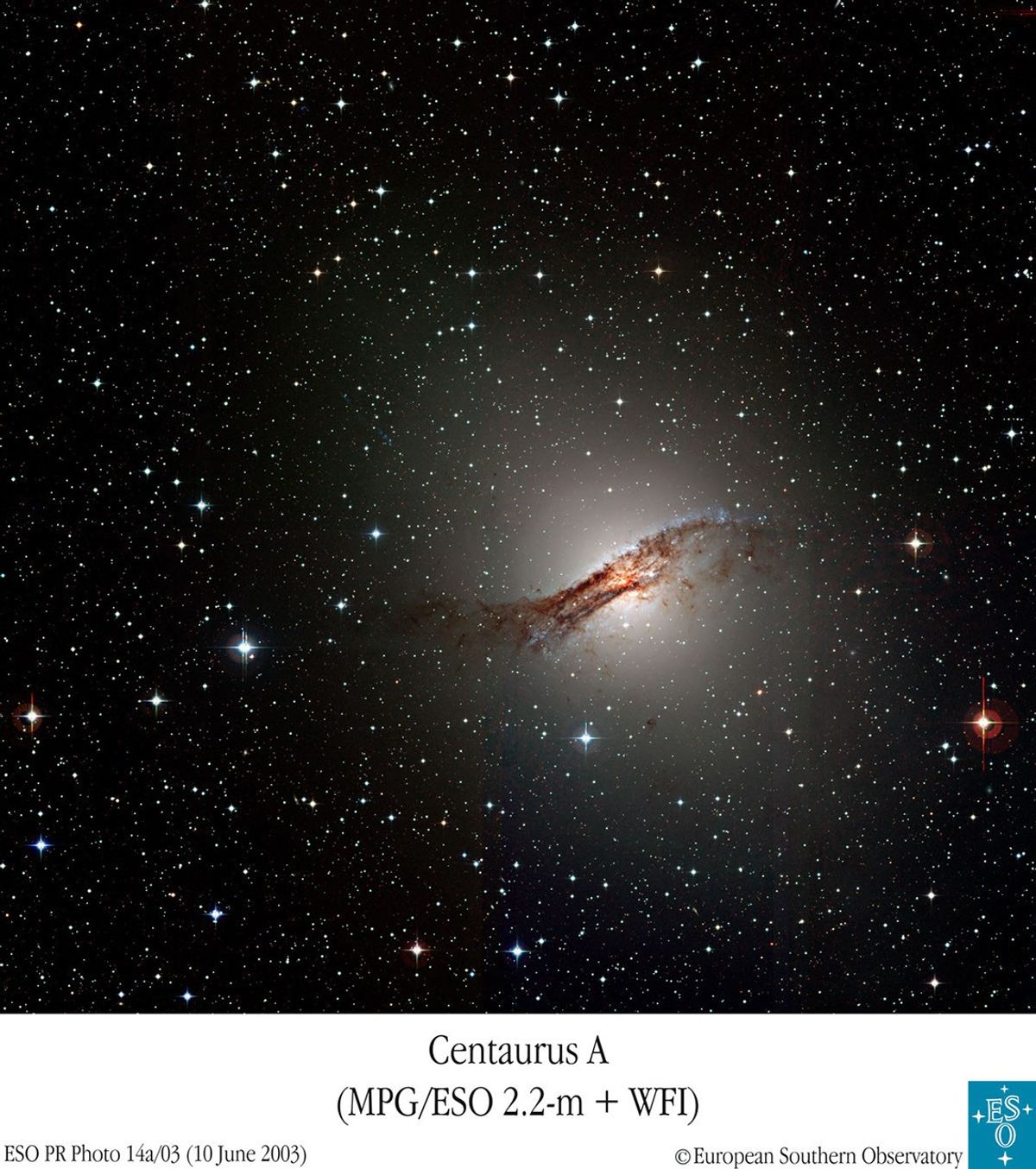 Dusty Galaxy Centaurus A