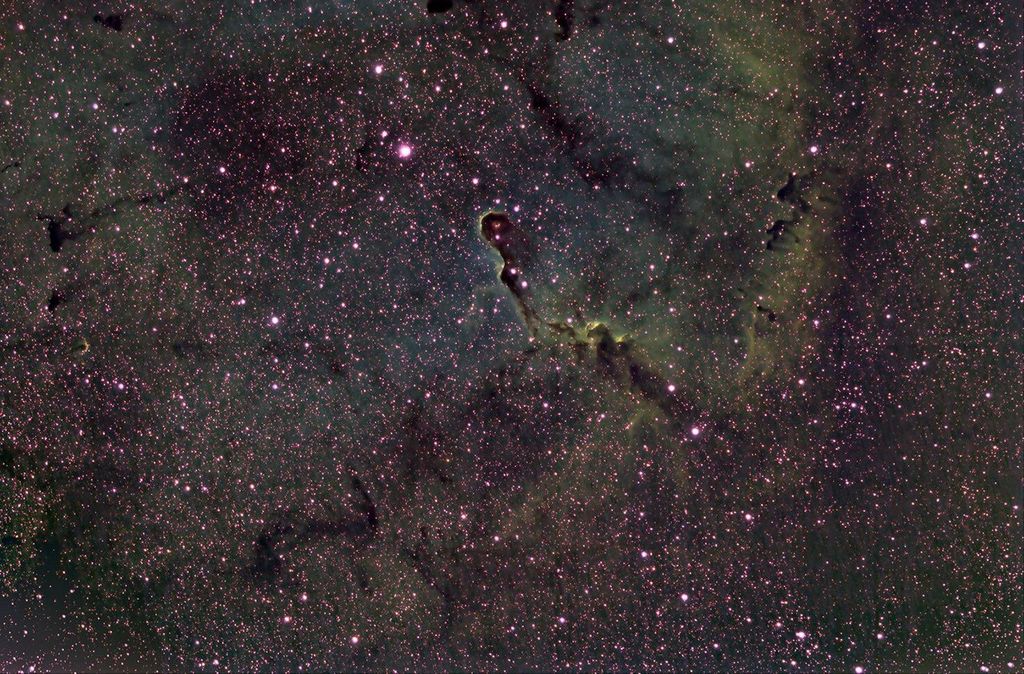 APOD: 2008 December 26 – The Elephant’s Trunk in IC 1396