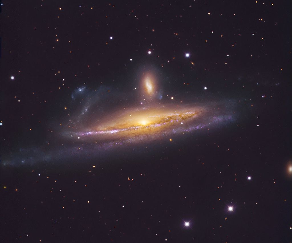 APOD: 2008 November 27 – Galaxies in the River