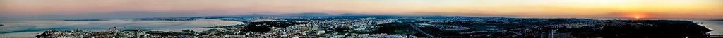 APOD: 2008 November 22 – From Moonrise to Sunset