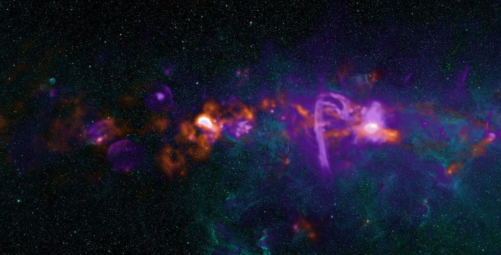 APOD: 2008 November 10 – Our Galaxy’s Central Molecular Zone