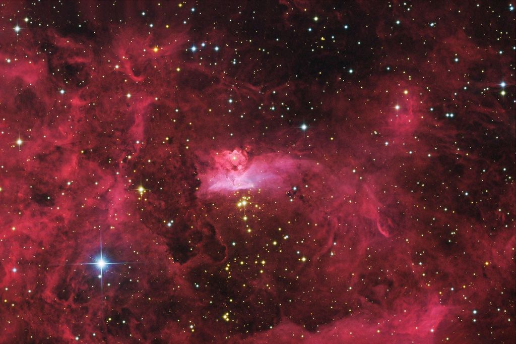 APOD: 2008 October 9 – Massive Stars in NGC 6357