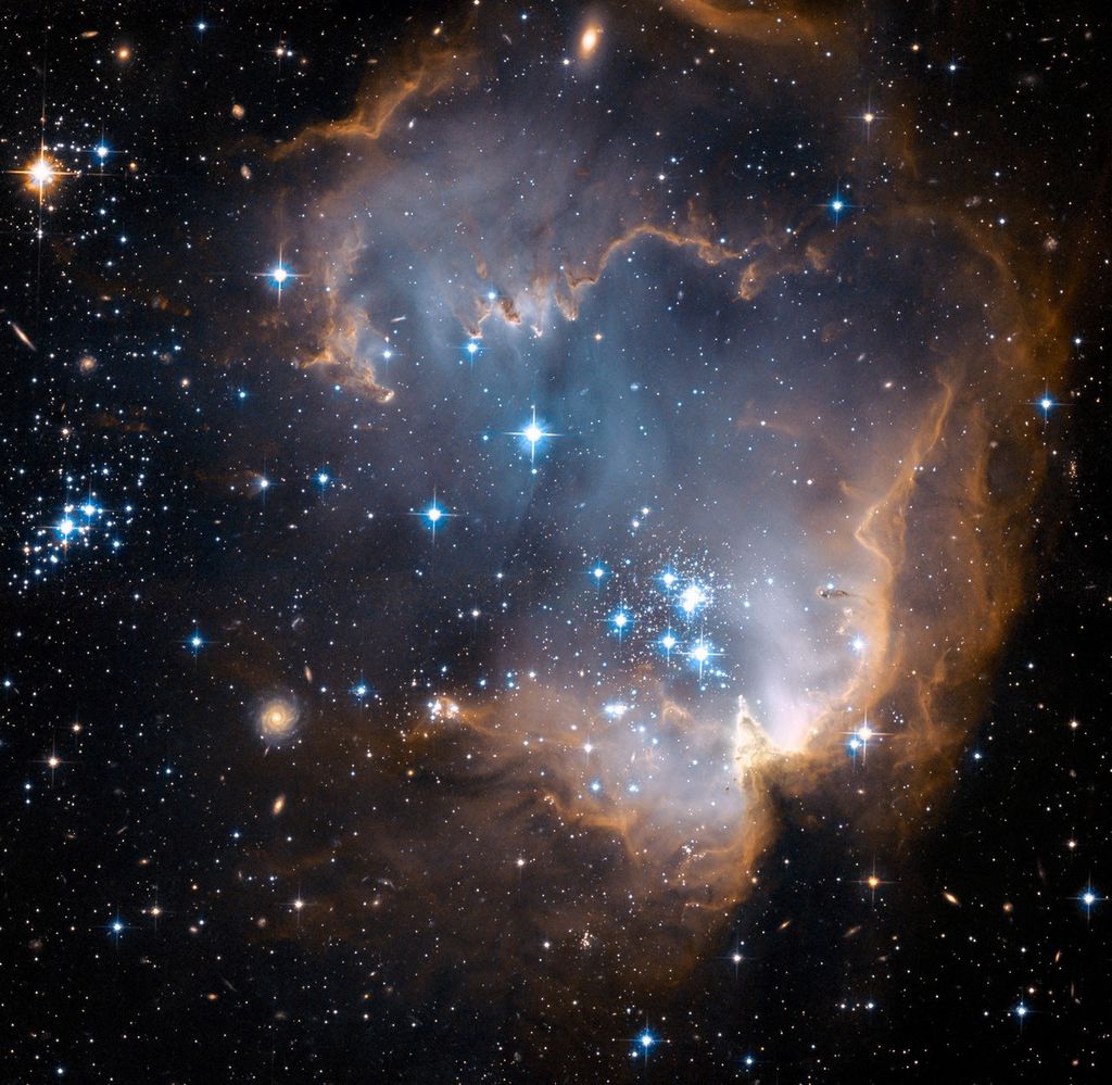 APOD: 2008 October 25 – NGC 602 and Beyond