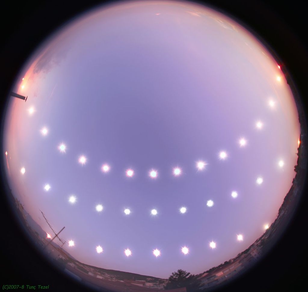 APOD: 2008 September 22 – Equinox: The Sun from Solstice to Solstice