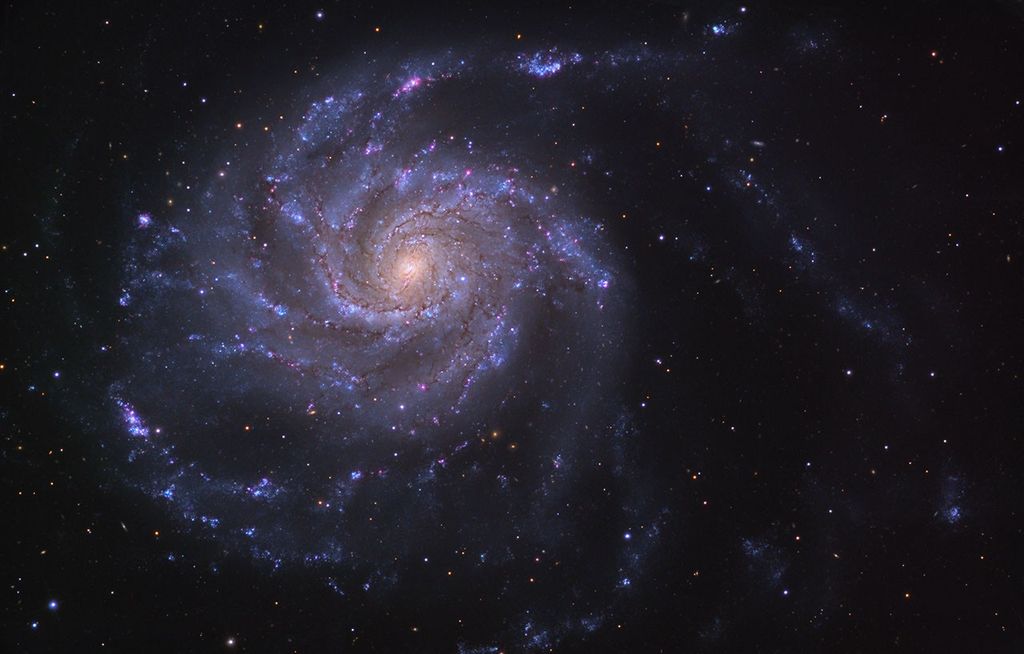 APOD: 2009 April 14 – M101: The Pinwheel Galaxy