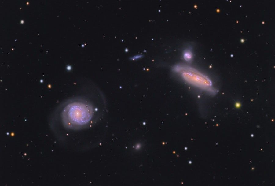 APOD: 2009 August 29 – NGC 7771 Galaxy Group