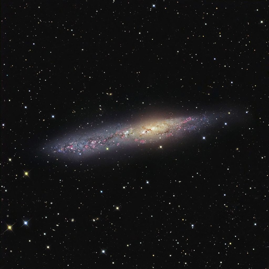 APOD: 2009 August 12 – Irregular Galaxy NGC 55