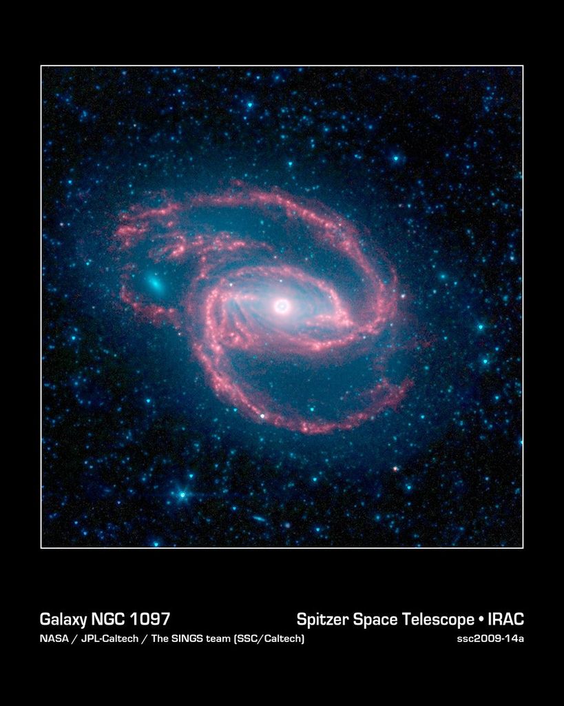 APOD: 2009 July 27 – NGC 1097: Spiral Galaxy with a Central Eye