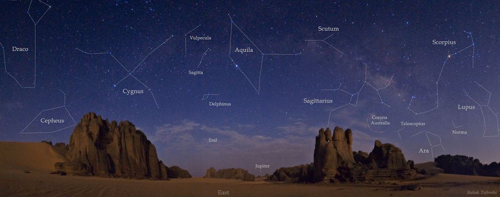 APOD: 2009 June 27 – Saharan Starry Night