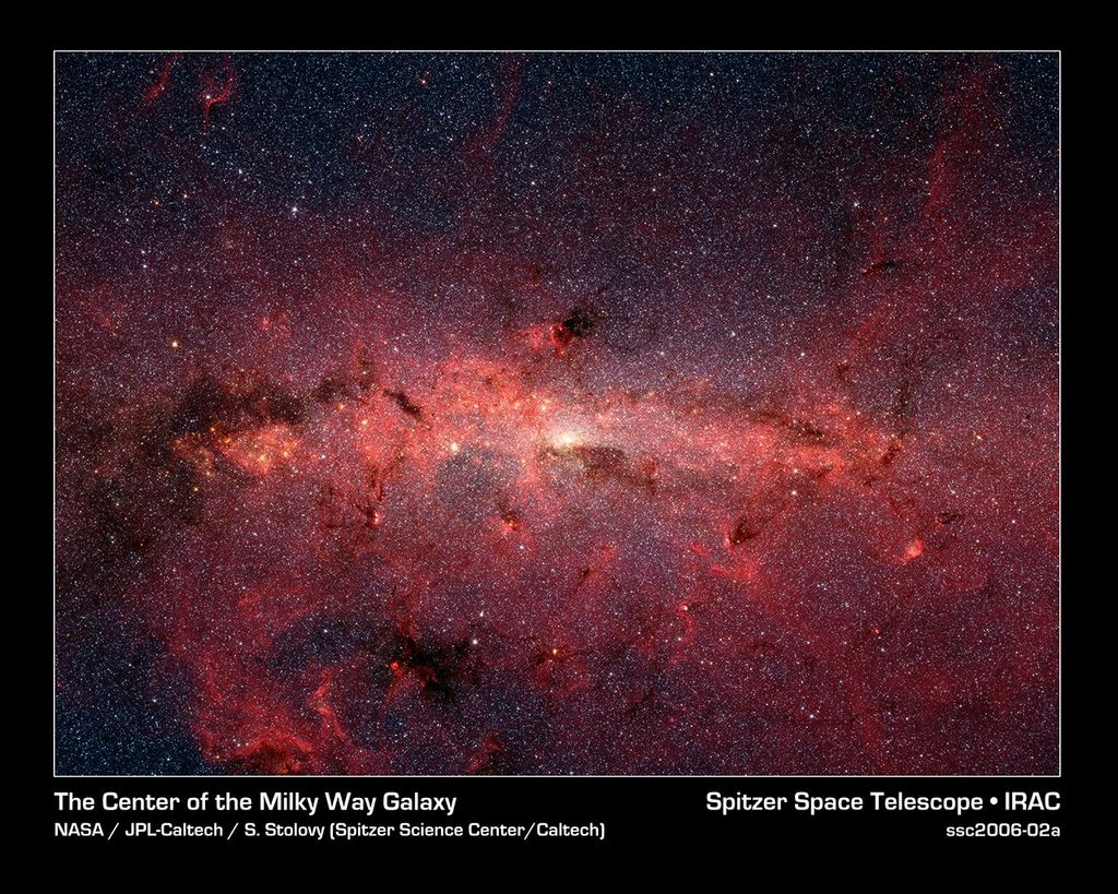 APOD: 2009 June 14 – Stars at the Galactic Center