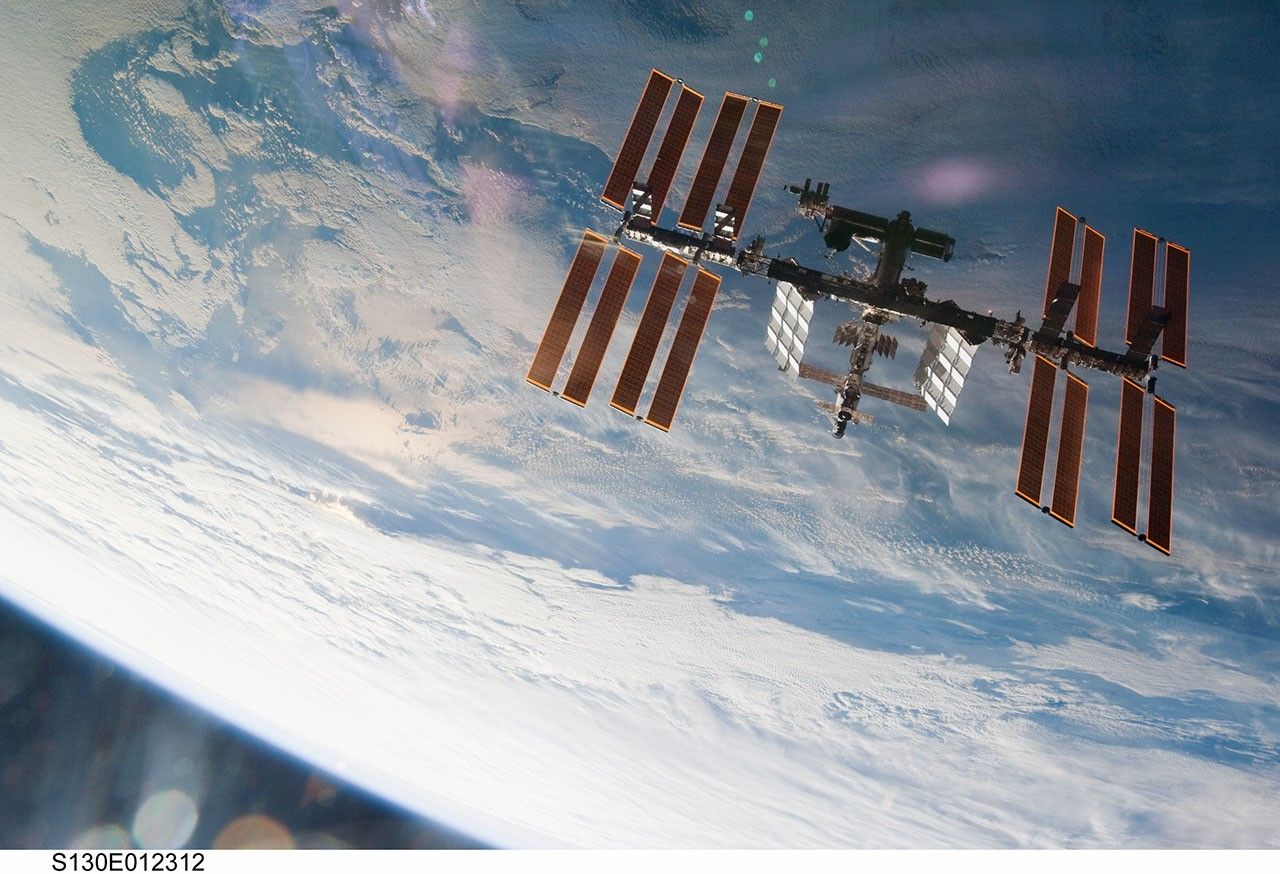 The International Space Station from Above