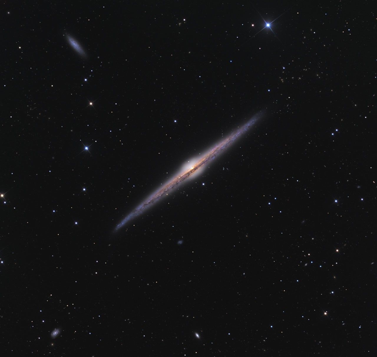NGC 4565: Galaxy on Edge