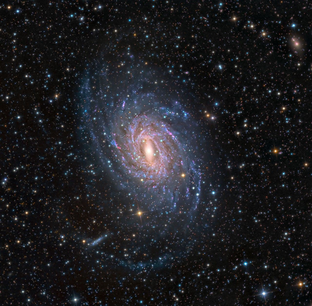 Spiral Galaxy NGC 6744