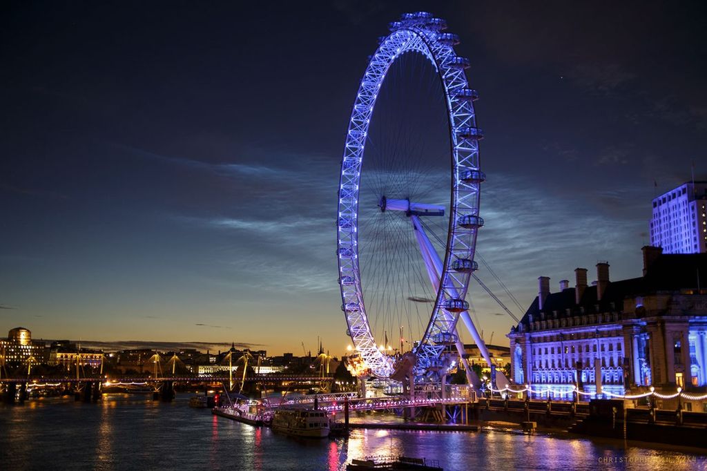 APOD: 2014 July 10 – Noctilucent Clouds over London