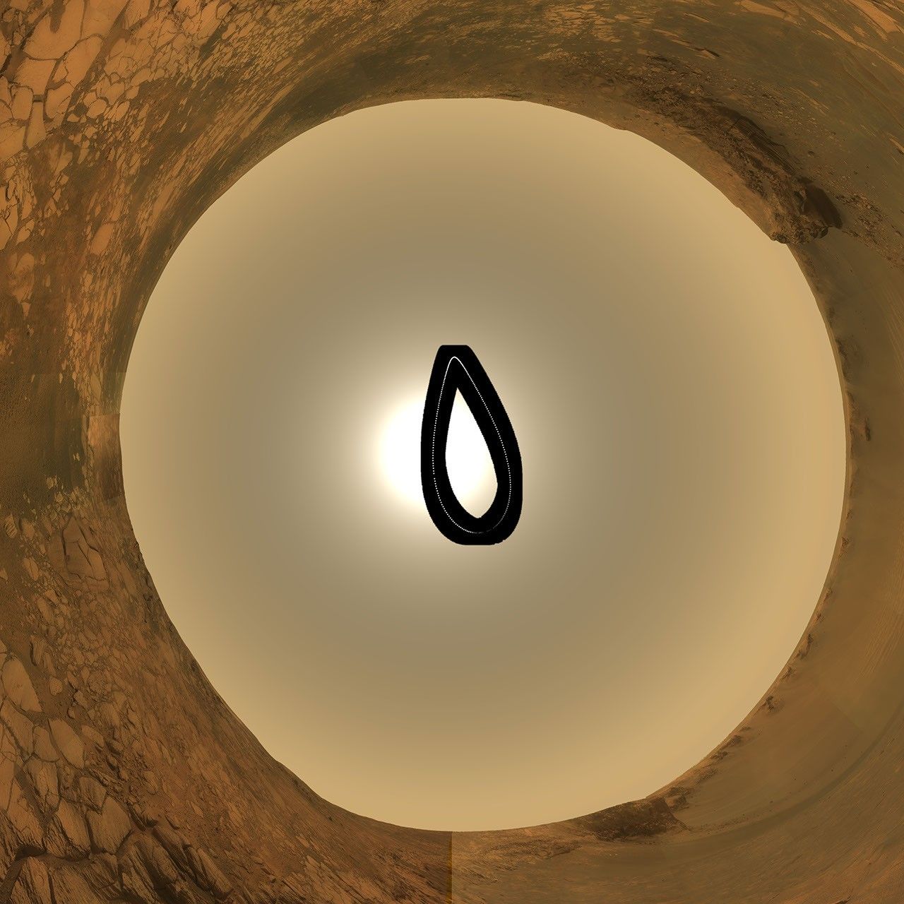 Opportunity's Mars Analemma