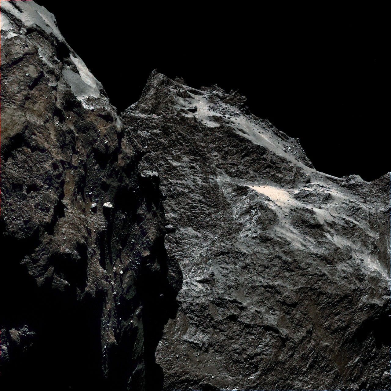 62 Kilometers above Comet Churyumov-Gerasimenko