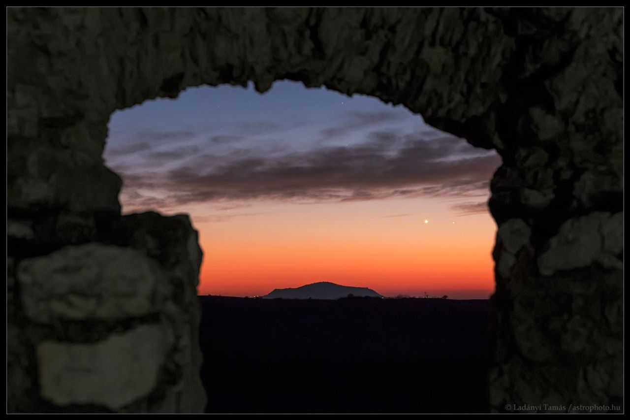 Venus and Mercury at Sunset