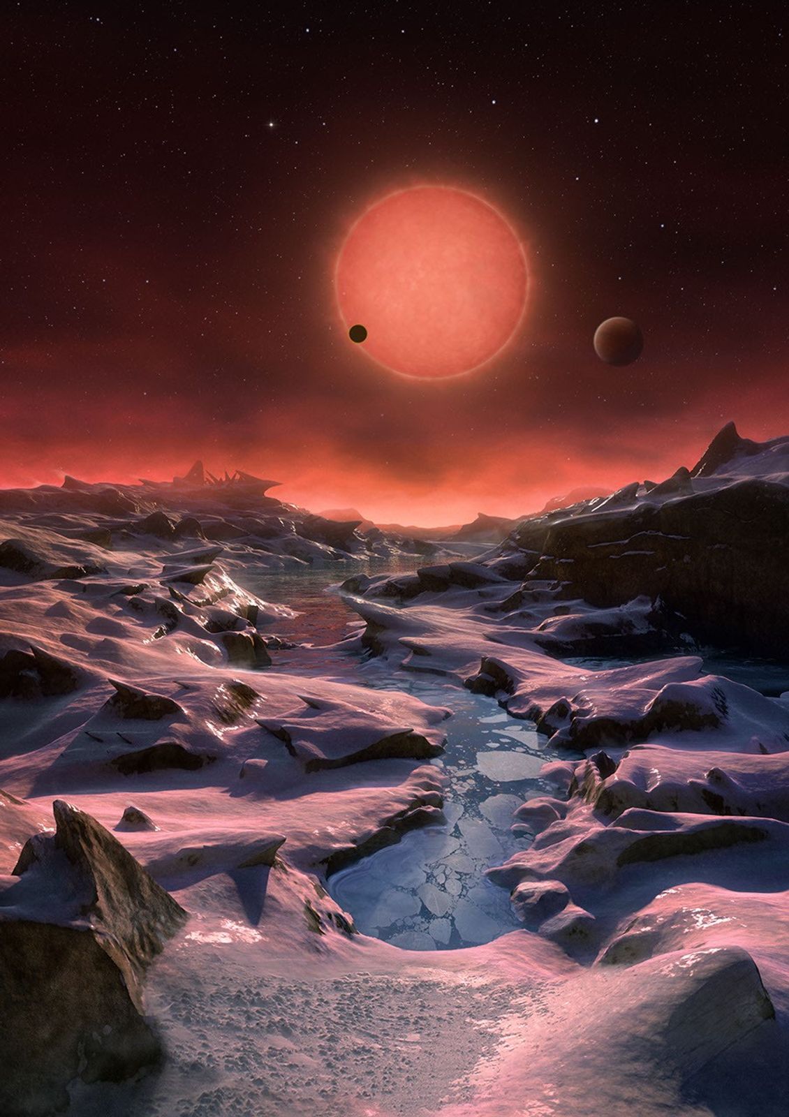 Three Worlds for TRAPPIST-1