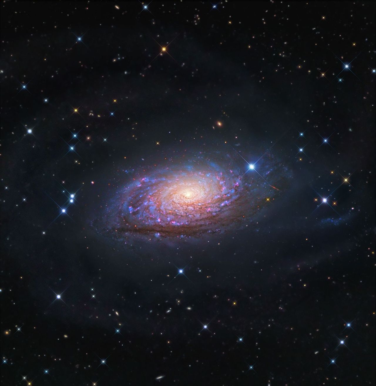 Messier 63: The Sunflower Galaxy
