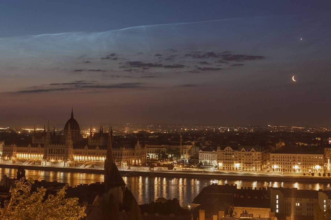 Solstice Conjunction over Budapest