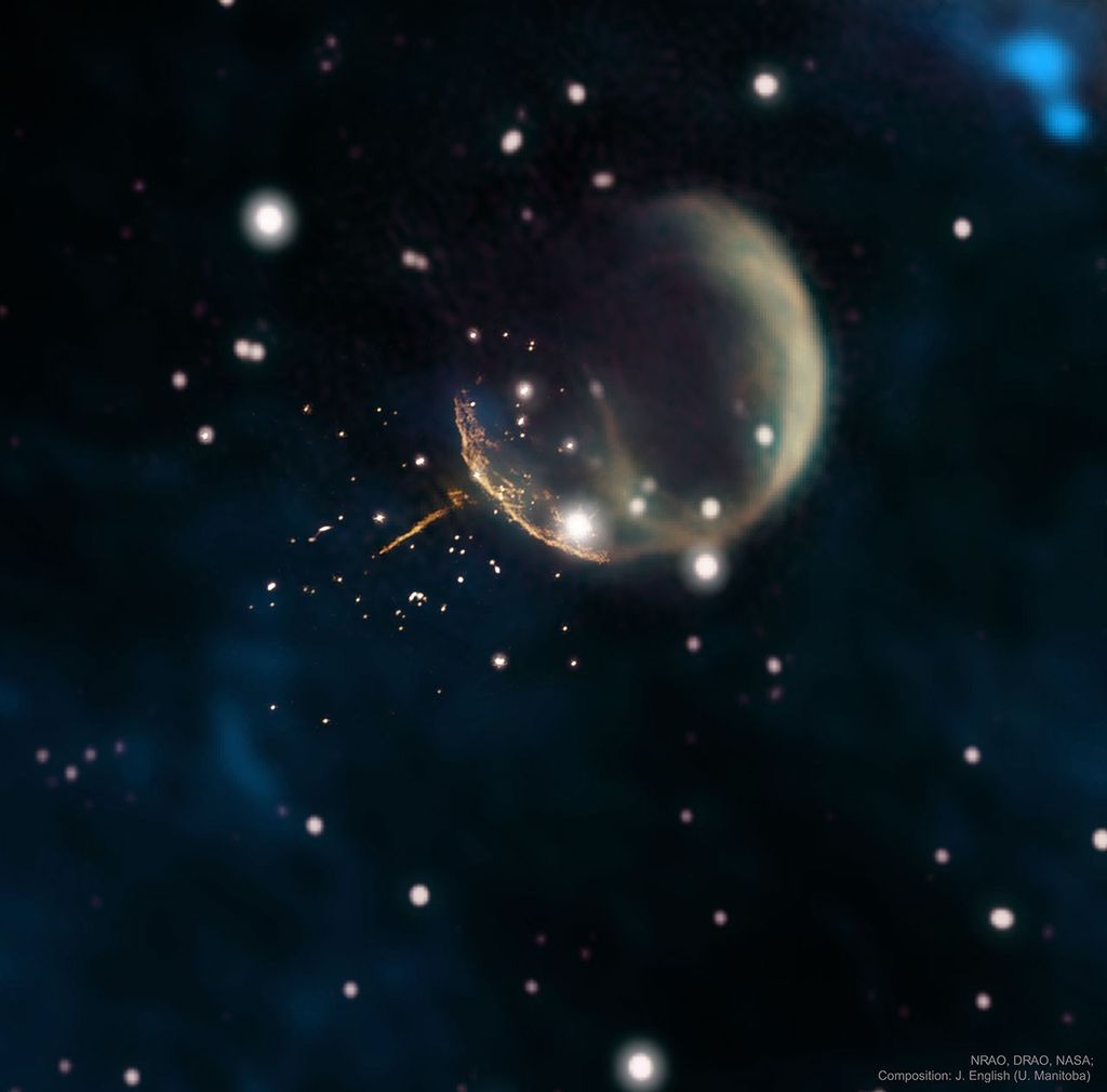 APOD: 2019 August 13 – Supernova Cannon Expels Pulsar J0002