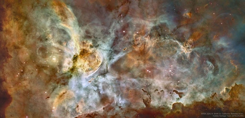 APOD: 2019 June 23 – Carina Nebula Panorama from Hubble