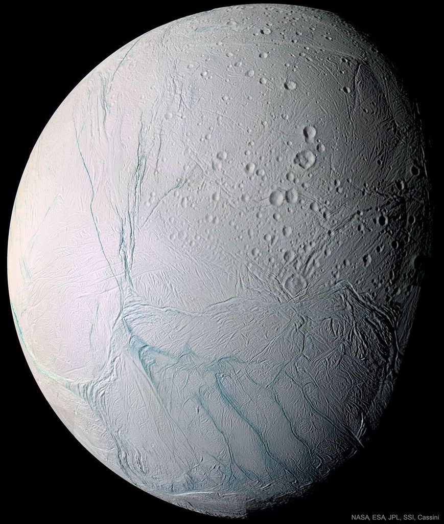 APOD: 2020 April 27 – Fresh Tiger Stripes on Saturns Enceladus