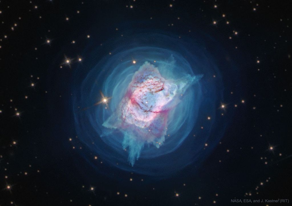 APOD: 2020 June 30 – Bright Planetary Nebula NGC 7027 from Hubble