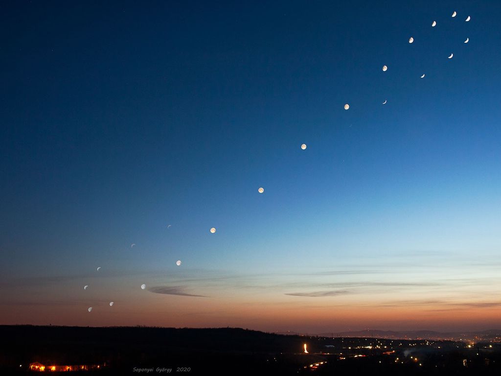 APOD: 2020 May 7 – Analemma of the Moon