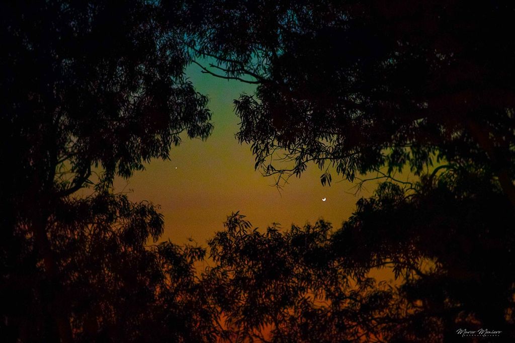 APOD: 2020 May 29 – Mercury Meets Crescent Venus
