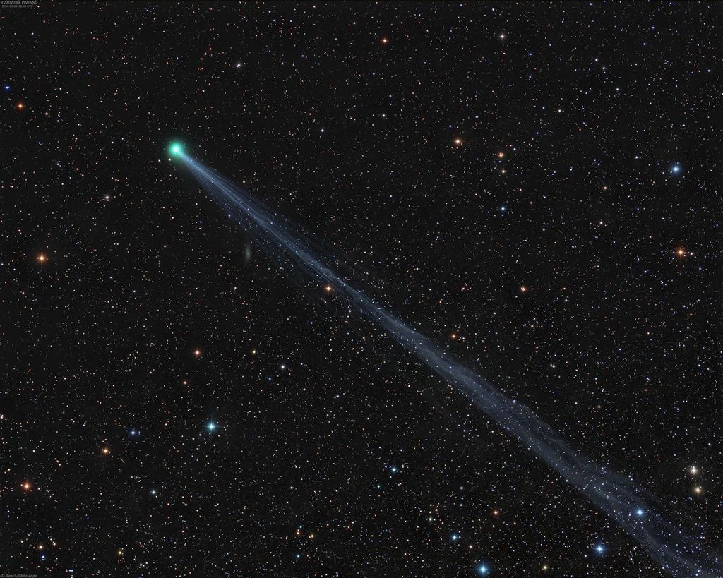 APOD: 2020 May 8 – Long Tailed Comet SWAN