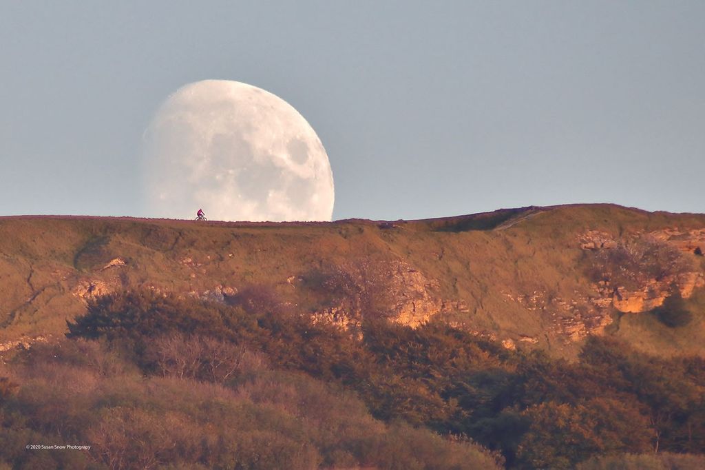 APOD: 2020 October 2 – Biking to the Moon