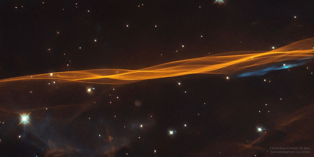 APOD: 2020 September 28 – Filaments of the Cygnus Loop