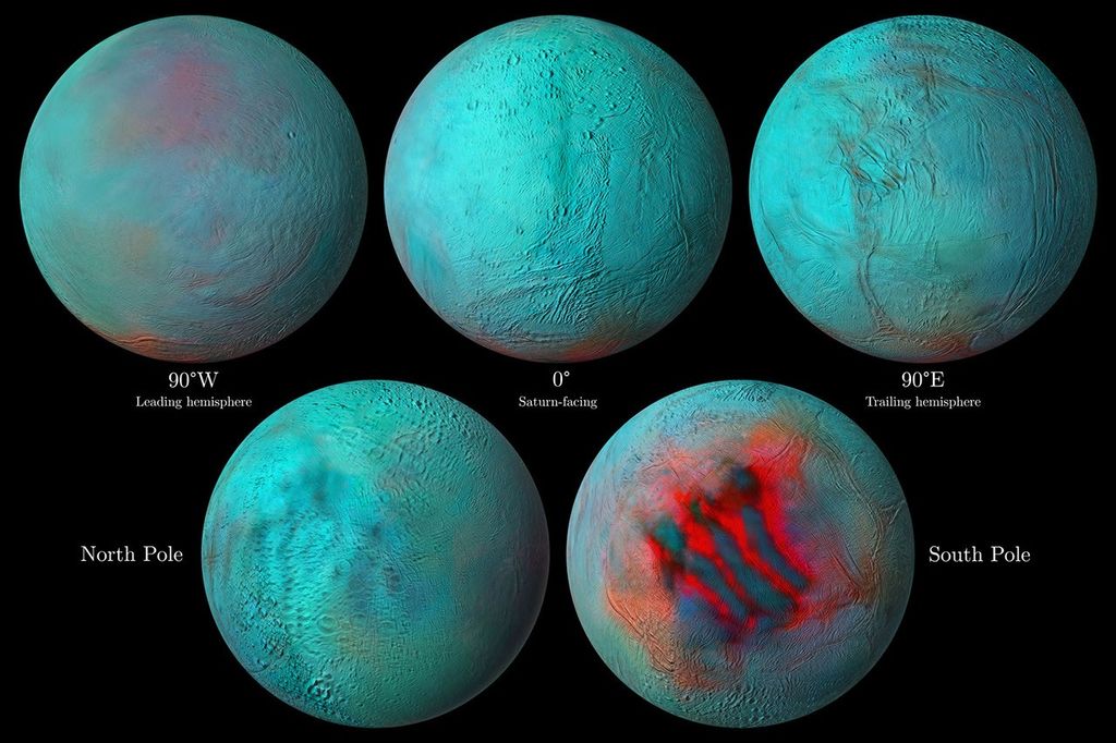 APOD: 2020 September 24 – Enceladus in Infrared