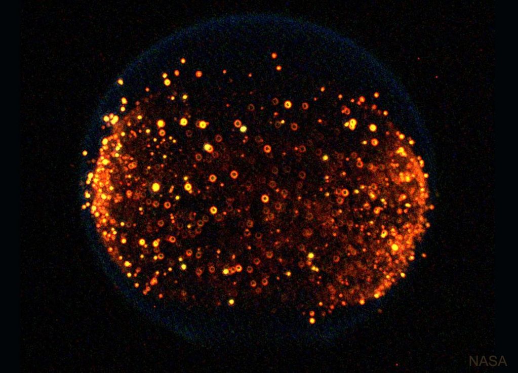 APOD: 2021 August 10 – Fire in Space