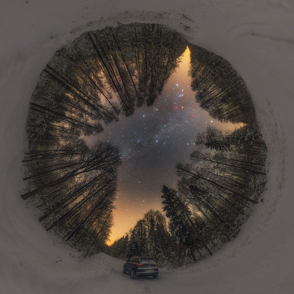APOD: 2021 February 6 – A Northern Winter Night