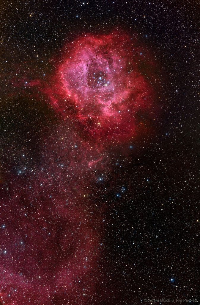 APOD: 2021 February 14 – Long Stem Rosette Nebula